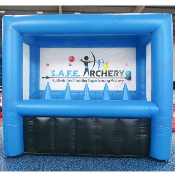 Commercial Commercial Inflatable Bouncy Castle Grade Inflatable Playground Door Ship Outdoor Activities Kids N Adults Interactive Inflatable Archery Game