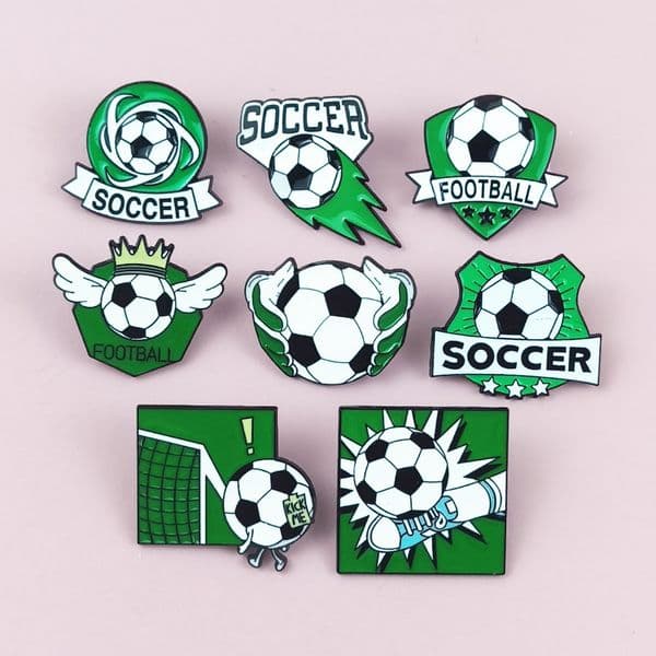 World Cup Football Badges Personality Brooches Souvenirs Clothes Backpacks Alloy Badges Accessories