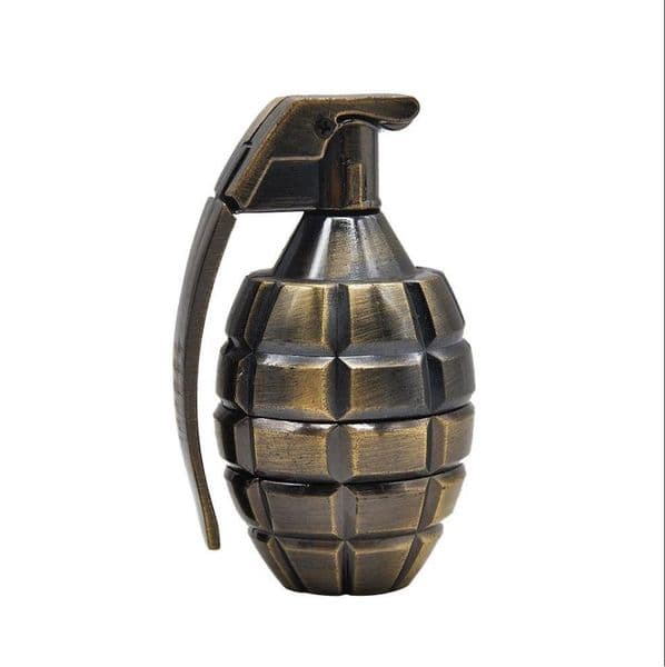 Smoking pipes Zinc alloy smoke grinder diameter 46mm, height 88mm, three-layer weight 208g