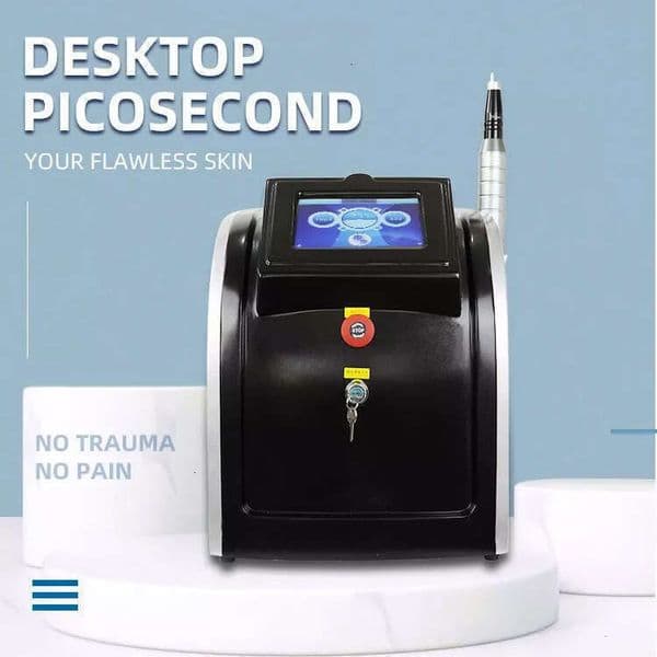 Ace New Arrival Portable Picolaser Tattoo Removal Eyebrows Washing Nd Yag With Q Switch Multi-Effect Tattoo Pigment Correction Skin Brightening Mole Freckle Remove