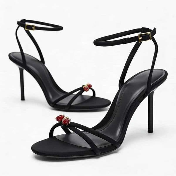 Sexy Thin High Heels Women Summer New Fashion Designer Sandals Ladies Pumps Ankle Strap Elegant Banquet Party Shoes Female Q260421