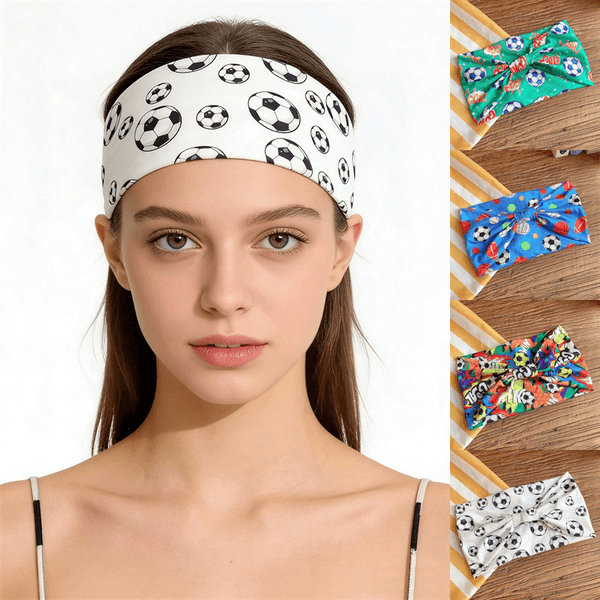 Hot Colorful Hair Band Headbands for Woman Man 2026 World Cup Football Soccer Ornament Cheering Props Womens Mens HairJewelry Jewelry Theme Celebrate Activities