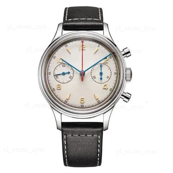 SEAGULLlys watch Wristwatches Pilot Movement 1963 Chronograph 38Mm Mens Quart Watch 40Mm Wrist Clock Waterproof Montre Homme designer luxury SEAGULLitywatch 6c3