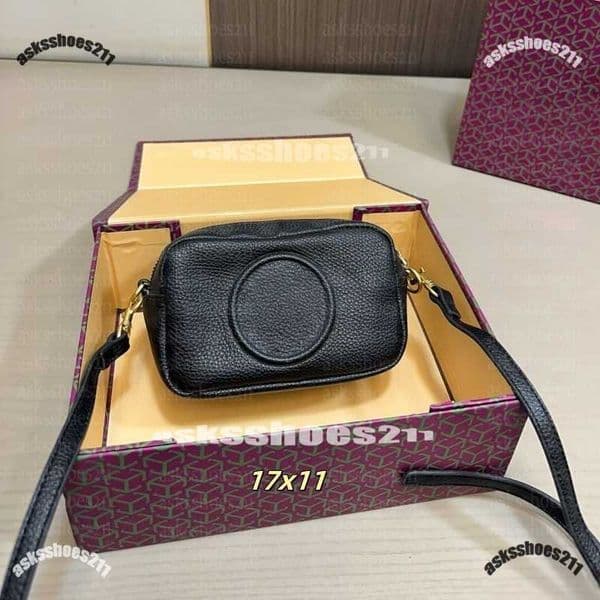 Cross Body Top Quality Bun 17cm Camera Womens Crossbody Shoulder Bag Designer Leather Fashion Brand Bags Purse With Strap Belt Wallet #asksshoes211
