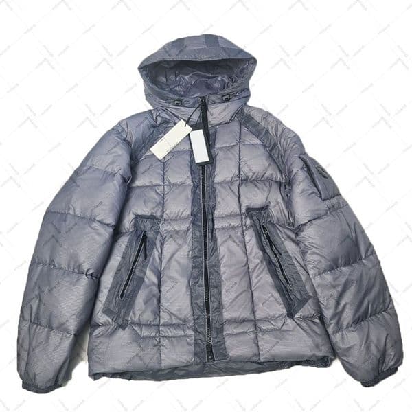 Mens designer jacket down parka puffer jackets company fashion Puffer Coat Goggle Hood Warm Winter Outdoor Full Zip Long Sleeve Jacket