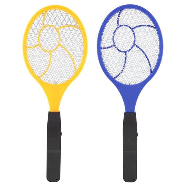 Battery Mosquito Swatter Three layer Electric Fly Bug Racket Insects Killer 260421