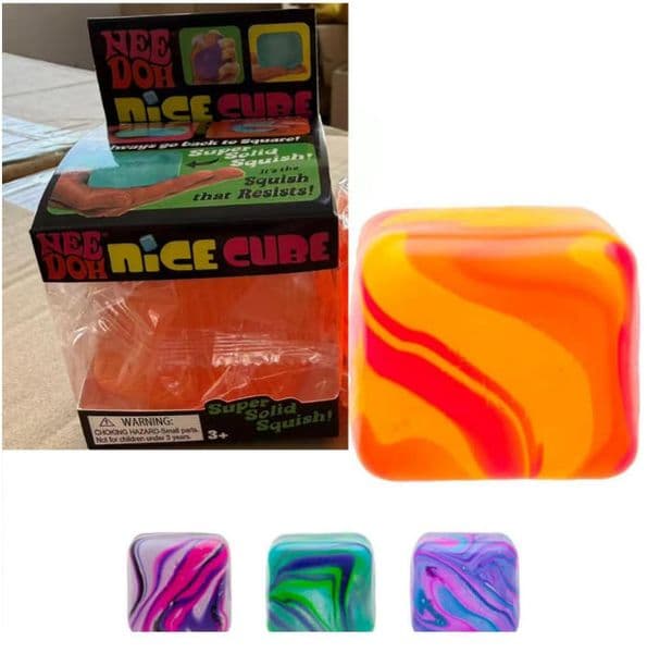 NeeDoh Nice Ice Baby Fidget Toys Maltose Stress Relieving Toy Various Styles Decompression Toy