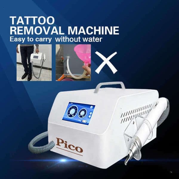 Ace No Water Required Nd Yag Picolaser Tattoo Removal Eyebrow/Eyeline/Lipline Washing Acne Blackhead Removal Skin Brightening Carbon Peeling Devic