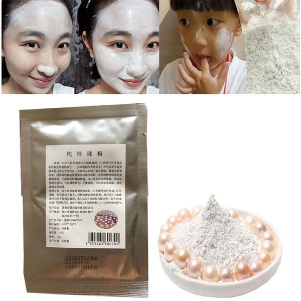 100 Natural Pearl Powder Freshly Ground Ultrafine Nanoscale Mask Powder Blackheads Fade Face Cream 260413