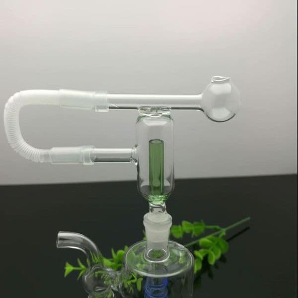 Glass Pipes Smoking Hand-blown Beautifully Handcrafted Smoking Pipe Hot selling secondary filter glass filter pot
