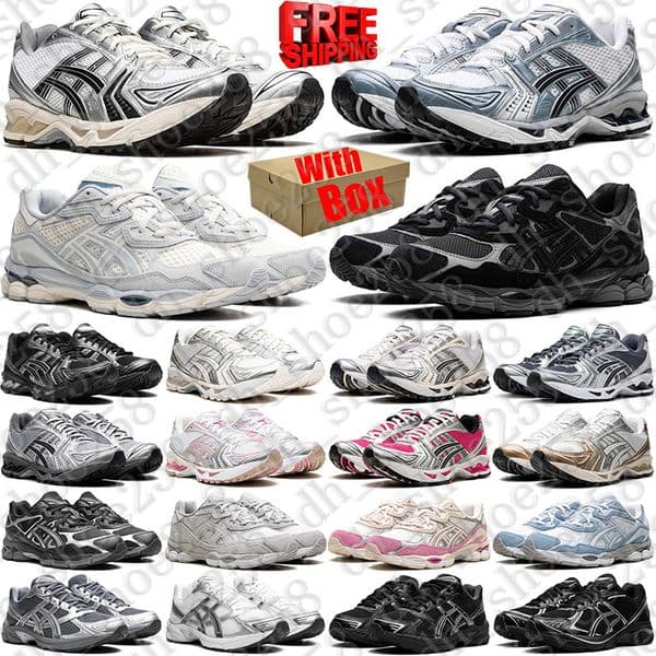 Free Shipping With Box Designer asices asicshoe asicgel kayano14es kayanoes gel 14 nyc 1130 sneakers Running Shoes trainers for mens womens chaussures fashion