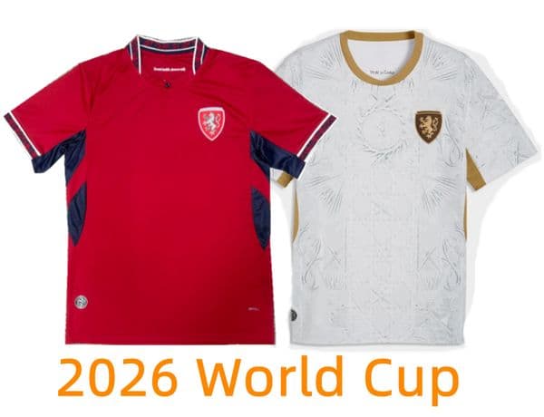 2026 Czech Soccer jerseys Czechia Home Away Football jersey 26 27 SCHICK CHORY KREJCI SULC Men football shirt