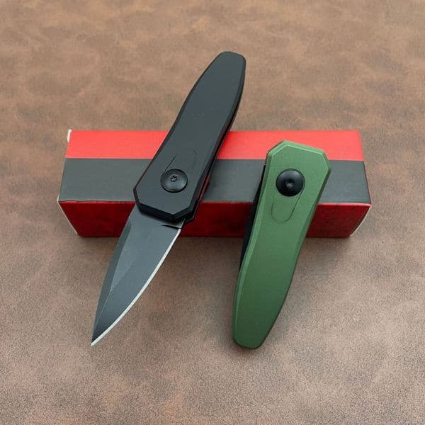 2Models 7500Launch 10 Folding Knife 1.9" CPM-154 Blade, Anodized Aluminum Handles