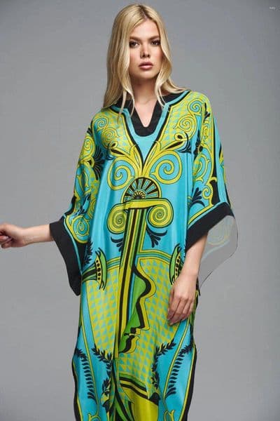 Kaftan Dresses For Women Plus Size Bathing Suit Cover Up Caftan Maxi Beach