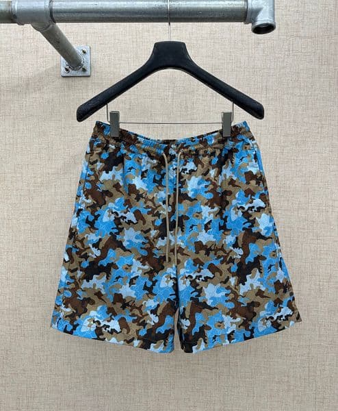 Men's Plus Size Shorts with cotton printing and embroidery,Triangle iron 100% replica of European sizeCotton shorts 353h