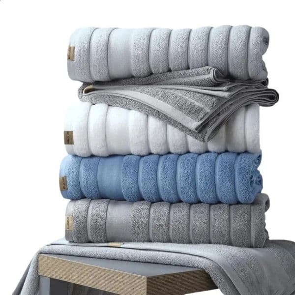 Luxury Designer Large 100% Cotton Bath Towels Household Pure Cotton Bathroom Towel Strong Absorbent Soft Do art Adult Face Wash Bath Shipping 13