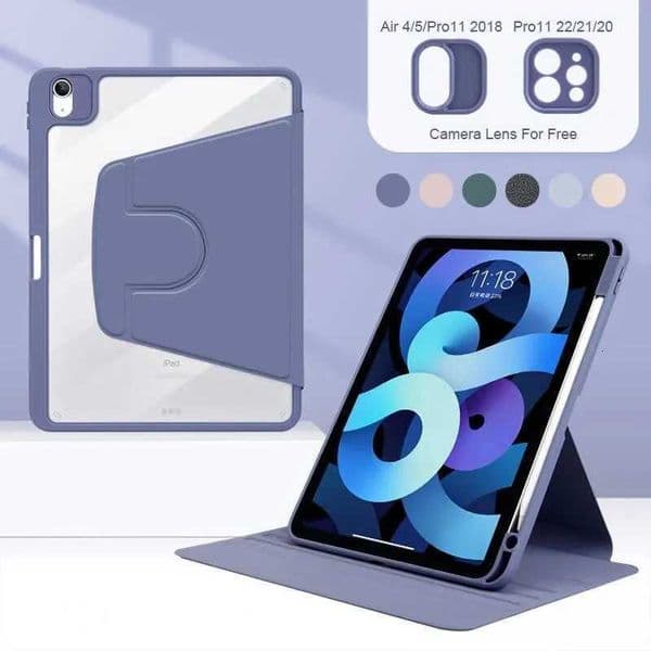 For iPad Pro 11 2022 iPad 10th Generation iPad 102 7th 8th 9th Gen Cover for iPad Air5 4 109 Pro 129 2021 360 Rotation Case H260421