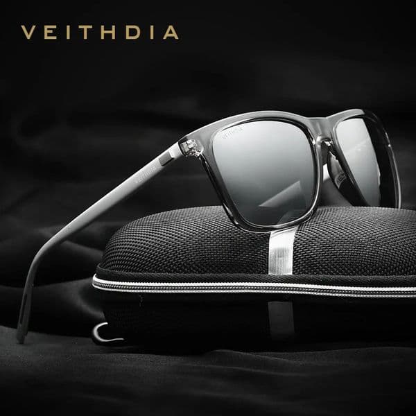 VEITHDIA Sunglasses Sports Outdoor Unisex Aluminum magnesium TR90 Polarized UV400 Lens Vintage Sun Glasses For MaleFemale V6108 260421