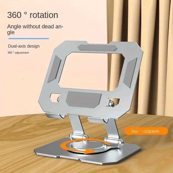 360 Rotatable Tablet Stand Adjustable Foldable Desktop Holder for IPad Tablet Phone Universal Stand H260421