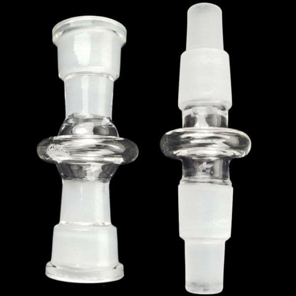 Glass Adapter 4 IN 1 Smoking Accessories 14.4mm 18.8mm Male Female Frosting Head Tobacco Bowl Quartz Bangers Converter Adapters
