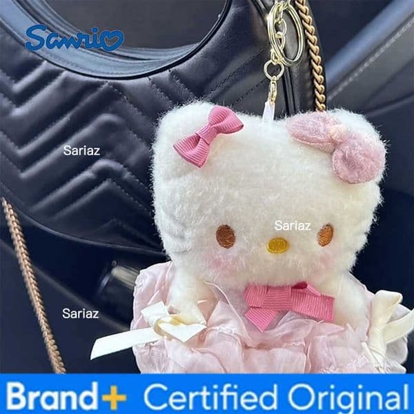 Sanrio Hello Kitty Keychains Hellokitty Kitty Cat Keyring Accessories Cute Keychain for Bags Day Supplies Graduation Gift H260421