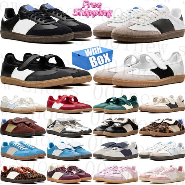 Free Shipping With Box Designer sambamen sambajane mary jane sneakers Sport Shoes for mens womens ballet flats chaussures d h gate baskets schuhe trainers top