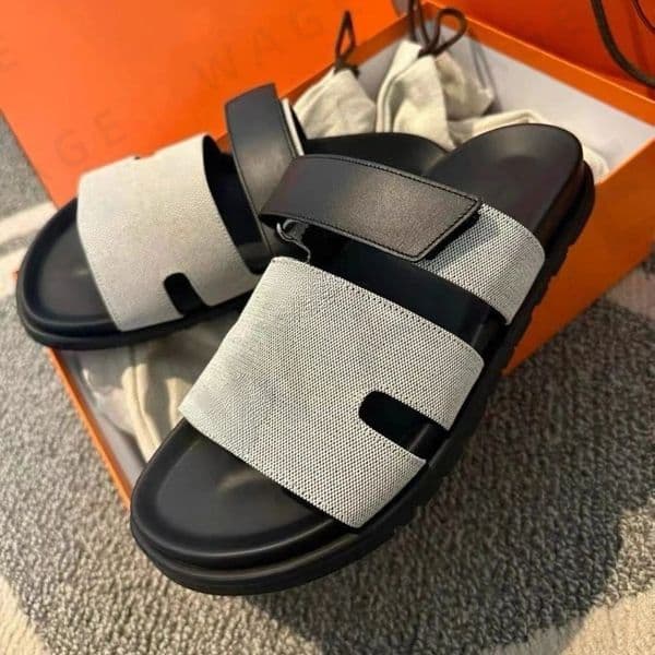 2026 New Summer Women's Color-Block Single Strap Slide Sandals, Casual Platform Thick Sole Design, Adjustable Hook-and-Loop Fashion Outdoor Slippers for Daily -3