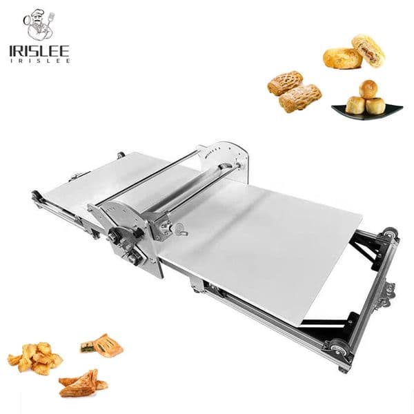 Electric Dough Sheeter Stainless Steel Pastry Machine Bakery Croissant Forming Machine