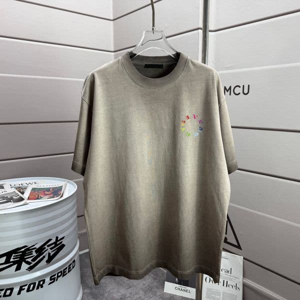 Men's Plus Tees & Polos Round neck embroidered and printed polar style summer wear with street pure cotton t-shirts 443t3t