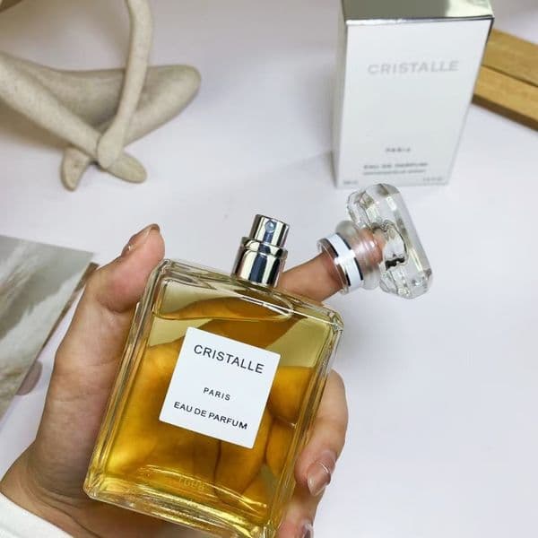 Luxuries Designer Perfume Fragrance Beautiful lady essence parfum CRISTALLE 100ml Eau De For Women Girl Edp Spray incense intense charming smell Free Fast Delivery