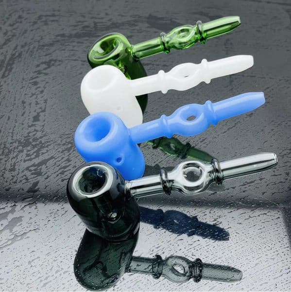Glass Smoking Pipe Water bongs Thickened and lengthened new hot selling glass cigarette set water bottle