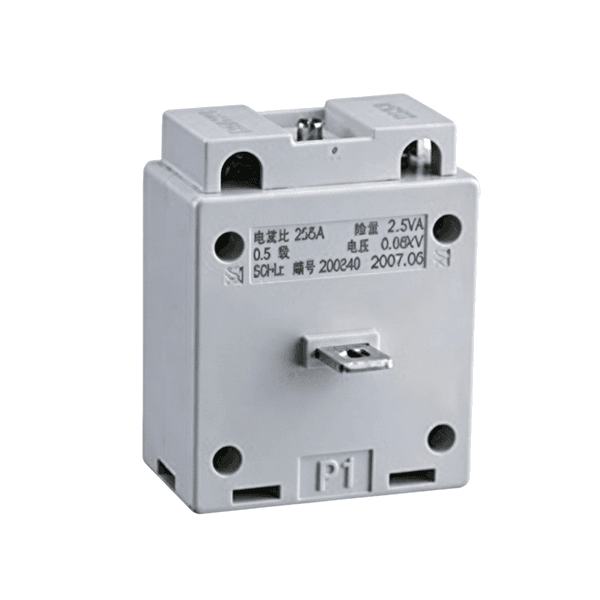 Current transformer,Low voltage through type current transformer, high-precision flame-retardant shell industrial distribution transformer.