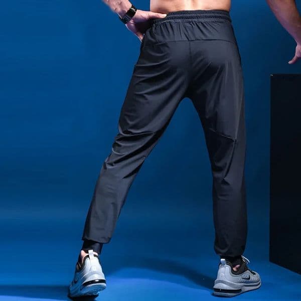 Sports Running Pants Mens Breathable Fitness Training Jogging Sweatpants Basketball Tennis Trousers Gyms Track Elastic Pants 260421