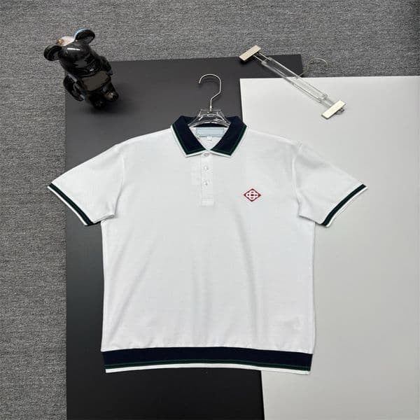 Mens Polos Casual Shirt High Quality Cotton T-Shirt Lapel Neck Short Polo Man Tops Tees Designer Tshirts 6421s1