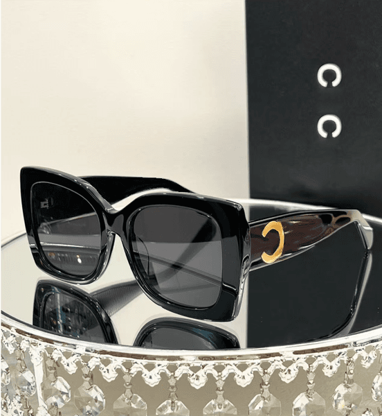 Designer Sunglasses Women Oversized cat eye Classic Vintage Full Frame Sunglasses Driving Sun Visor Anti UV 400 Polarized Glasses Gift Box Q260514