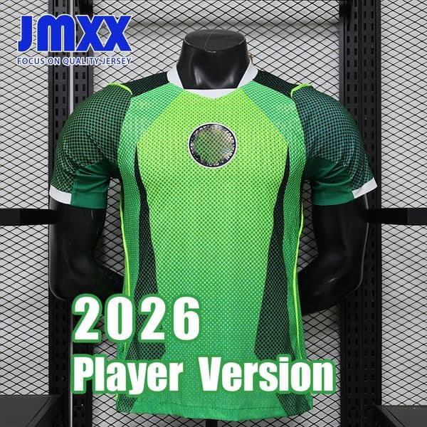 JMXX 26 27 Nigeria Soccer Jersey Home Away Pre Match Mens Uniform Jersey Football Man Shirt 2026 2027 Player Version