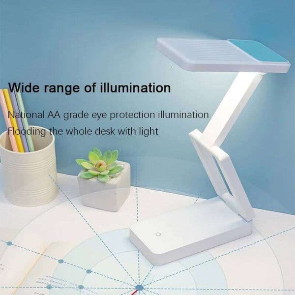 Desk Lamp LED Night Lights Folding Rechargeable Portable Adjustable Lighting Study Lamps for Bedroom Living Room Dormitory