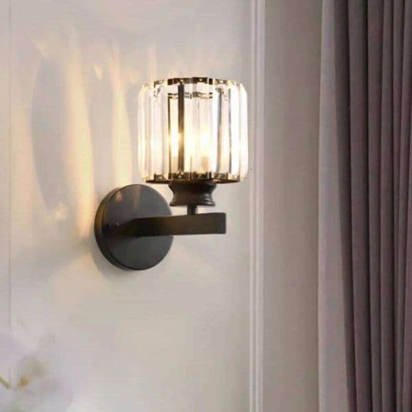 Lamp Bedroom Living Room Creative Corridor Postmodern Nordic Crystal Glass Interior Lighting Home Decoration Wall La