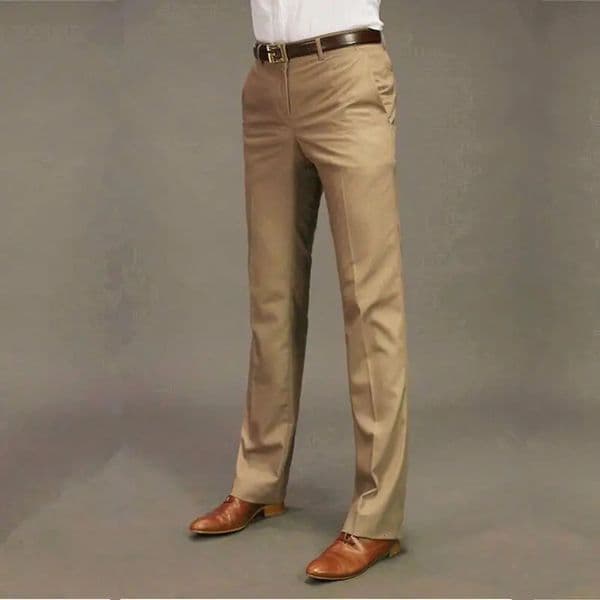 Male Suit Trousers Business Straight Social Tailoring White Clothing Dress Mens Summer Pants Premium Up Slacks Elegant 260421