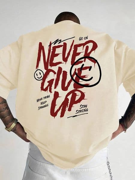 Men's T Shirts English Letter Print Cotton Men Woment T-shirt Summer Autumn Daily Outdoor Sports Party Casual Loose Street Short Sleeve