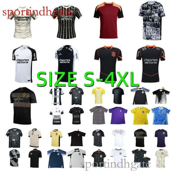Corinthianes soccer Jerseys 22 23 24 25 26 YURI ALBERTO GUSTAVO GIULIANO GARRO CAETANO WESLEY CASSIO PAULINHO BALBUENA ROMERO Memphis football shirts top quality