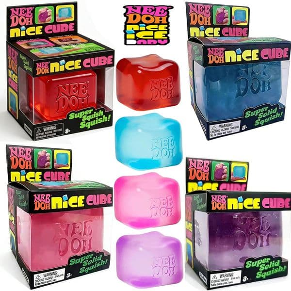 2026 New Schylling Needoh Nice Cube, Sensory Toys, Anti-Stress Blocks, Stress Relief Jigsaw, Pressure Relief, Souvenir for Kids BY SEA
