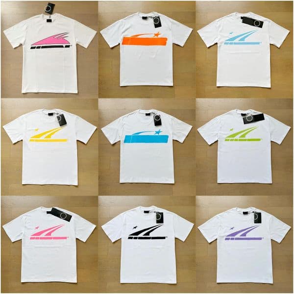 Designer T-Shirts Retro Top For Men and Women Casual T-Shirts Cotton Washed Short Sleeved Men's Clothing