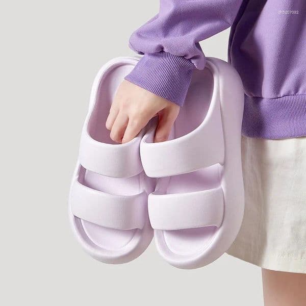 Slippers Women Soft Eva Platform Comfy Home Thick Bottom Shoes Slides Ladies 2026 Summer Non Slip Sole Beach Flip Flops Indoor
