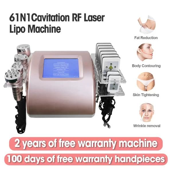 Cavitation Machine For Slimming Fat Vacuum Skin Tightening Machine Lipo Laser Loss Weight Body Contouring111