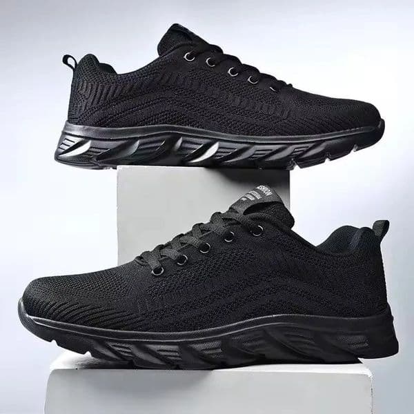 Sports Men Running Jogging Shoes Casual Sneakers Outdoor Lace Up Breathable Mesh Light Tennis Outdoor Walking Size 39-46 260422