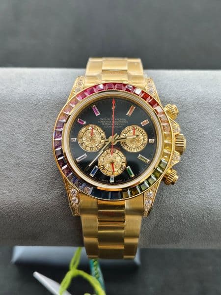 High Quality Top-level luxurious quality Mens Womens Honeycomb Inlay VVS Moissanite Hip Hop Ice Crystal Mechanical Watches Fast delivery
