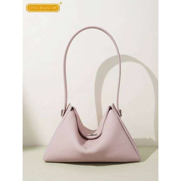 Sweet Women Spring Summer Cowhide Genuine Leather Hobos Elegant Ladies Underarm Fashion Party Shoulder Bag Totes Handbag Suotong260422
