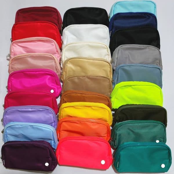 Designer Waterproof Yoga belt bag Nylon Belt Waist Bags Bum everywhere Adjustable Strap Zipper Fanny pack Sports Running Women Men