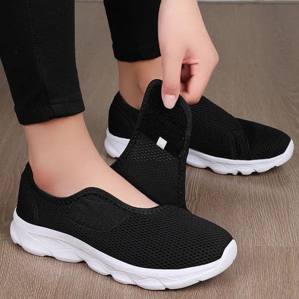 Casual Orthopedics Wide Feet Swollen Shoes Thumb Eversion Adjusting Soft Comfortable Diabetic Shoe Walking Shoes 260422